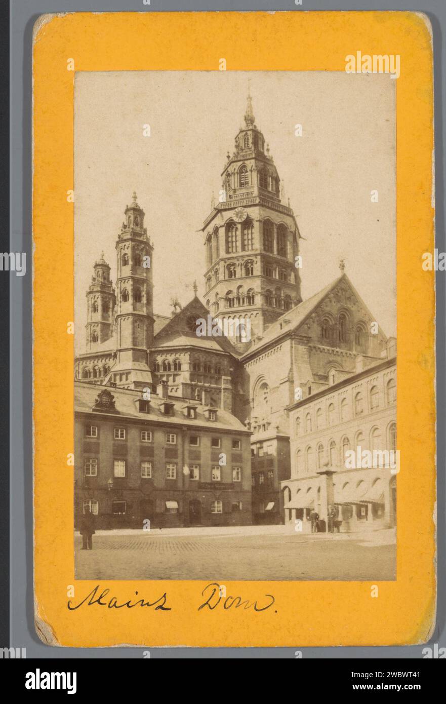 Photo Stéréo Vintage De Cologne (Allemagne) C.1860 Par Theodor Creifelds - Tirage Original Albumine