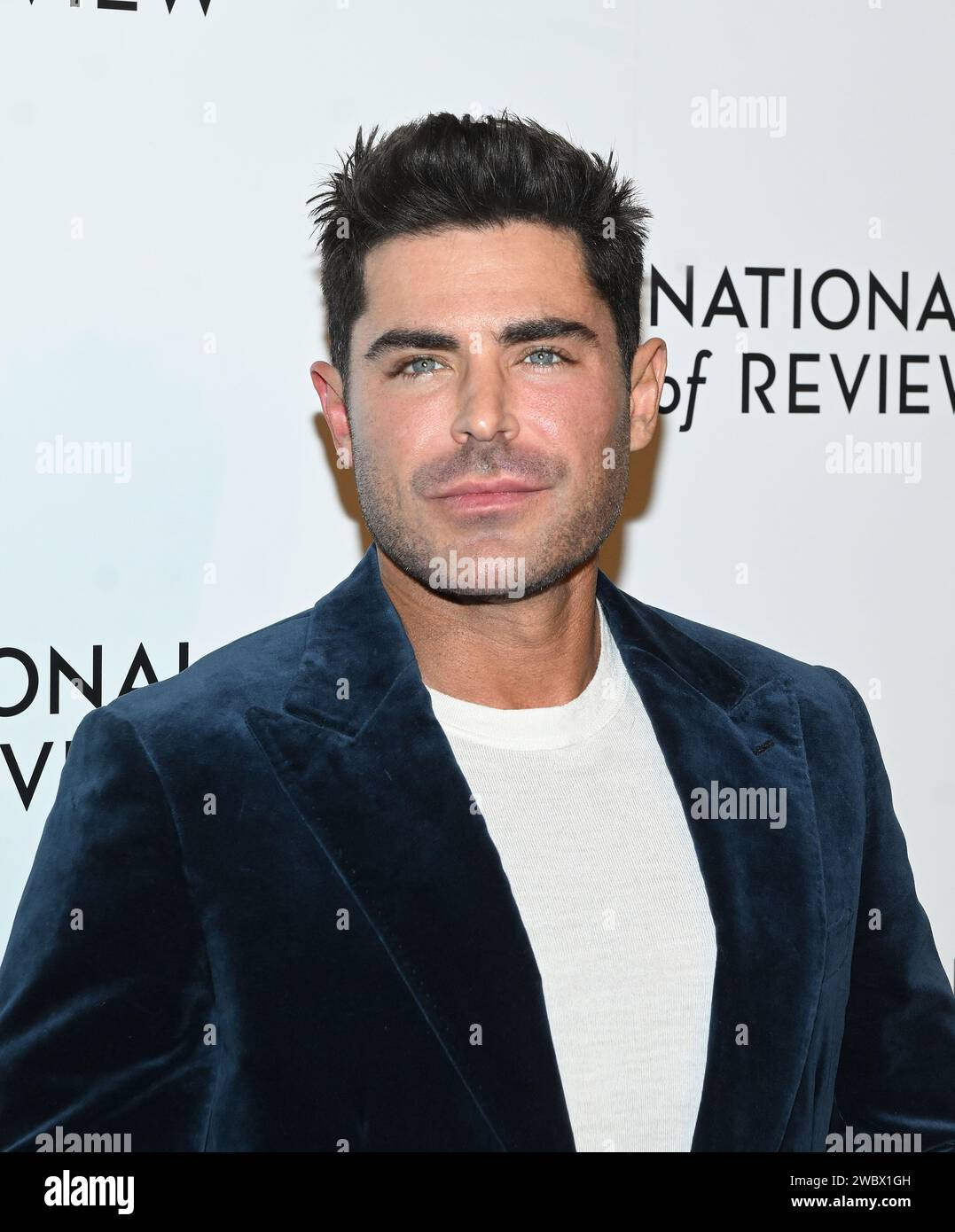 New York, USA. 12th Jan, 2025. Zac Efron attends the 2025 National