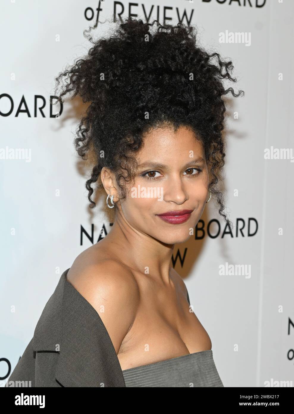 New York, USA. 12th Jan, 2024. Zazie Beetz attends the 2024 National