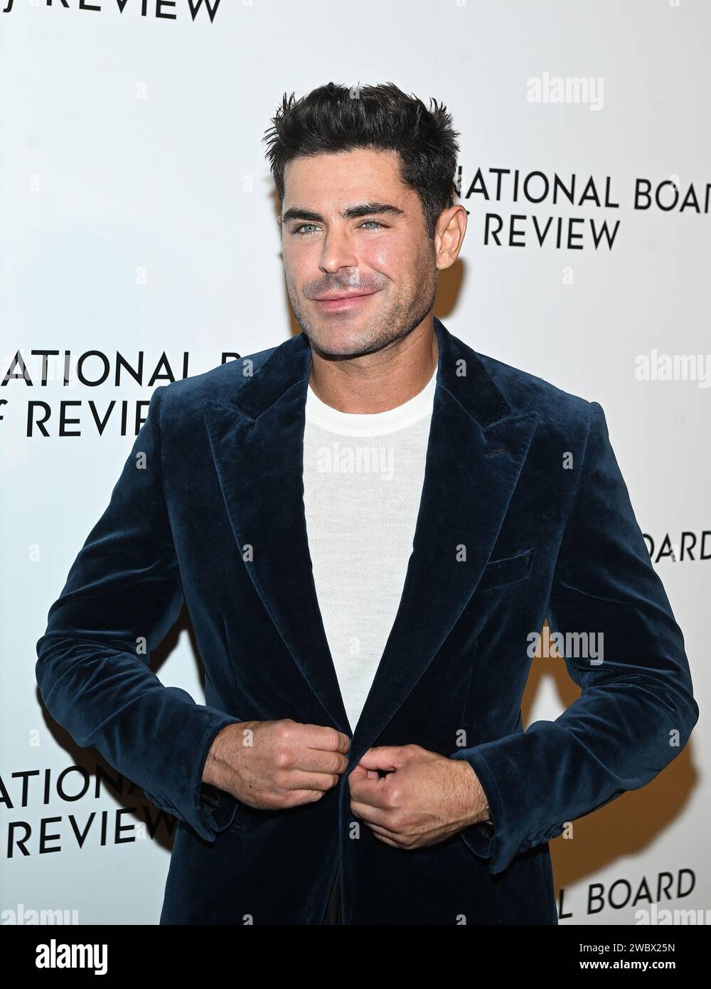 New York, USA. 12th Jan, 2024. Zac Efron Attends The 2024 National Board Of Review Gala At