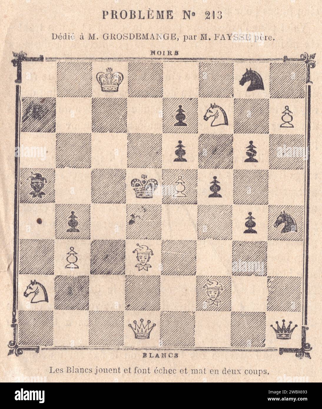 Jeu D'échecs Ancien Lardy Lavancia - Multicolore - Pièces De Collection