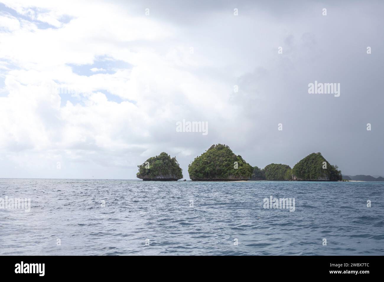 Rock Islands, Palau, Micronesia Stock Photo