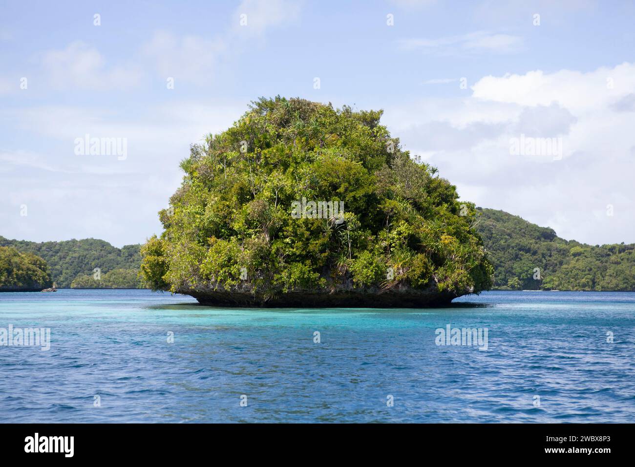 Rock Islands, Palau, Micronesia Stock Photo