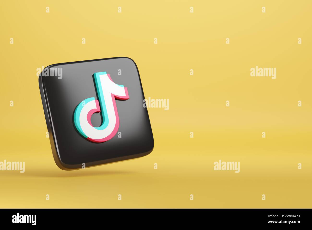 Buenos Aires, Argentina January 12th, 2024 Tiktok icon isolated on