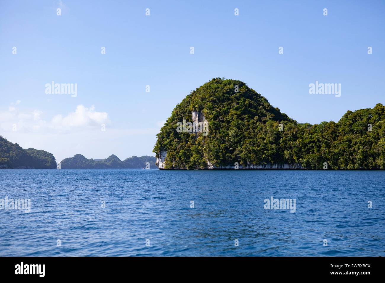 Rock Islands, Palau, Micronesia Stock Photo