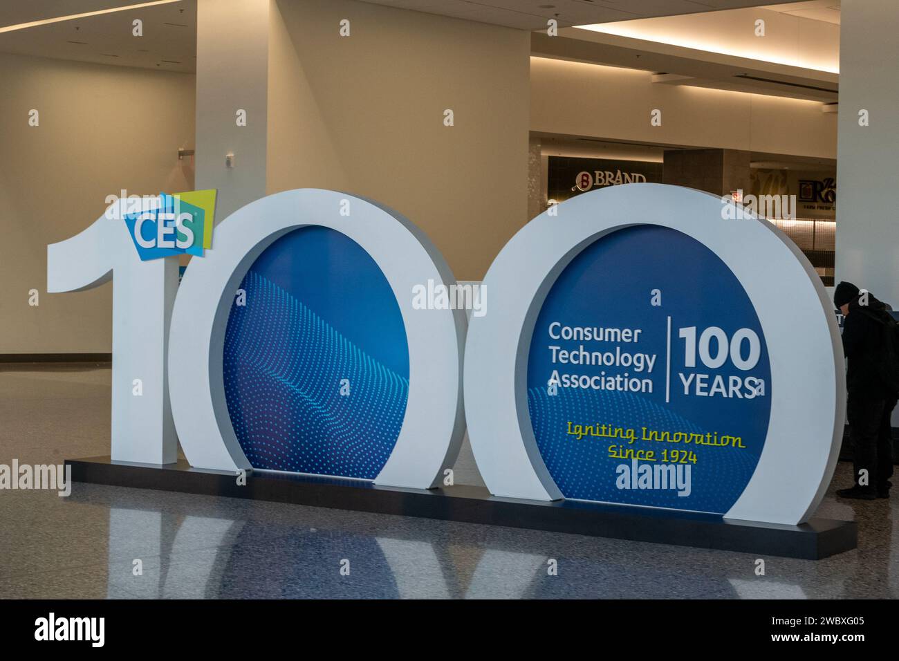 Las Vegas, NV, USA. 12th Jan, 2025. View of CES 2025 at Las Vegas