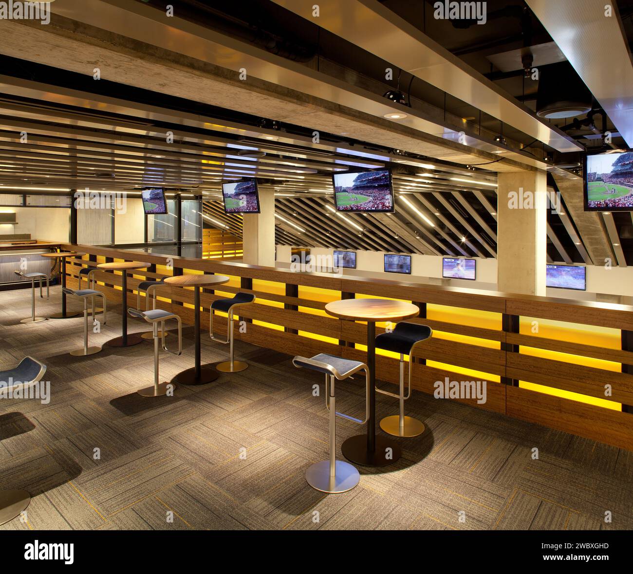 Architectural photography cal memorial stadium hires stock photography