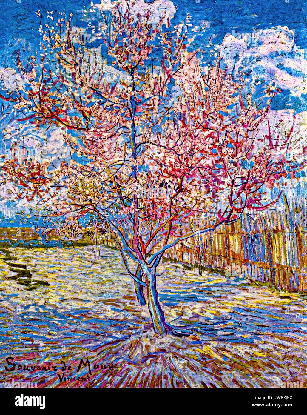 Starry night van gogh Stock Vector Images - Alamy