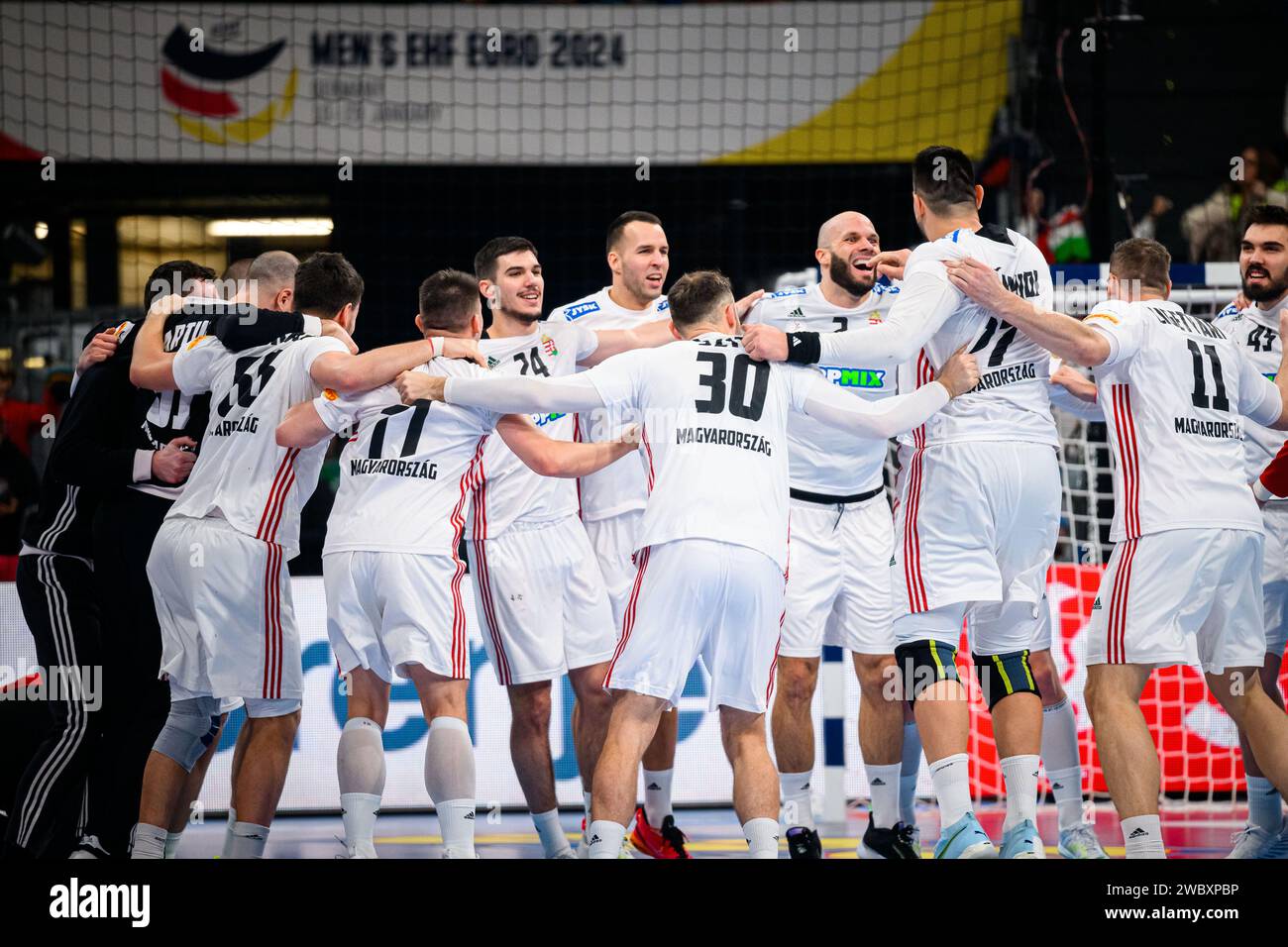 Munich, Germany. 12th Jan, 2024. Handball European Championship