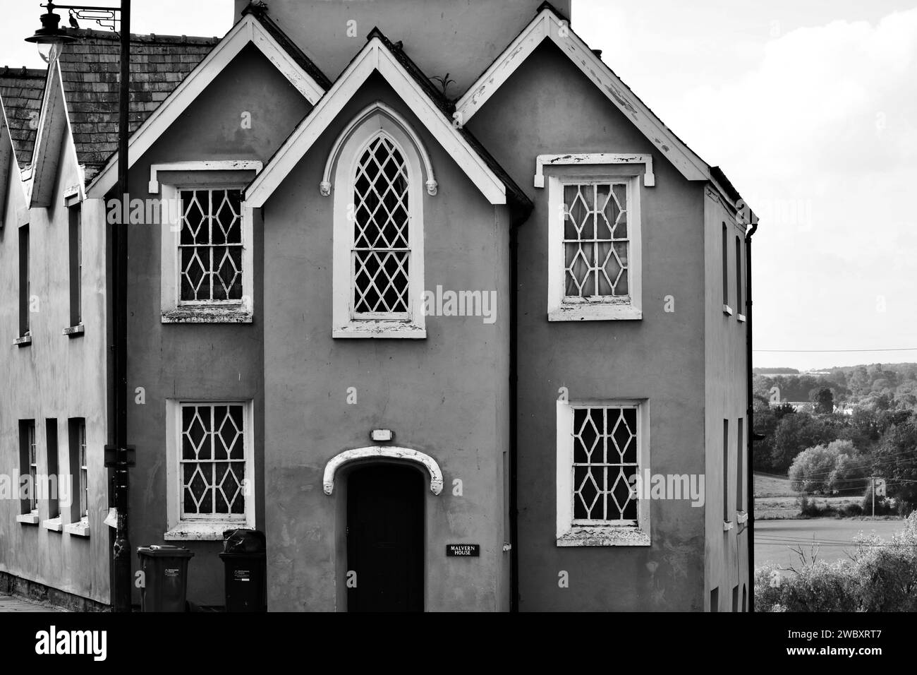 Ross On Wye, Hereford, Eng Sept 24 2023 Malvern House in the town