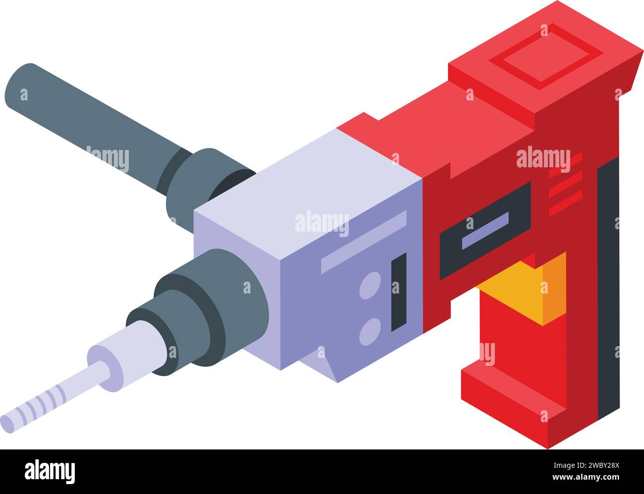 Impact driver carpentry Stock Vector Images - Alamy