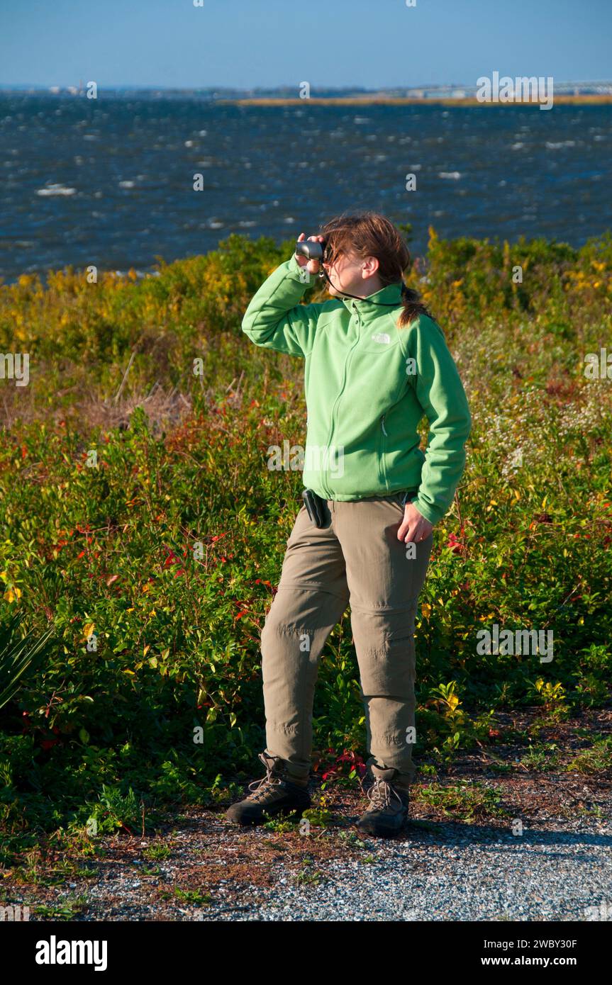 Birding along West Pond Trail, Jamaica Bay Wildlife Refuge, Gateway