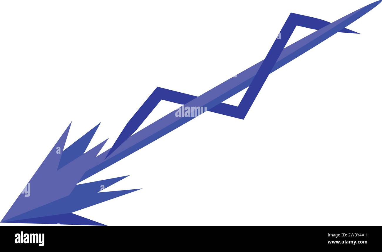 Blue beam shooter icon isometric vector. Laser weapon. Shot photon Stock Vector