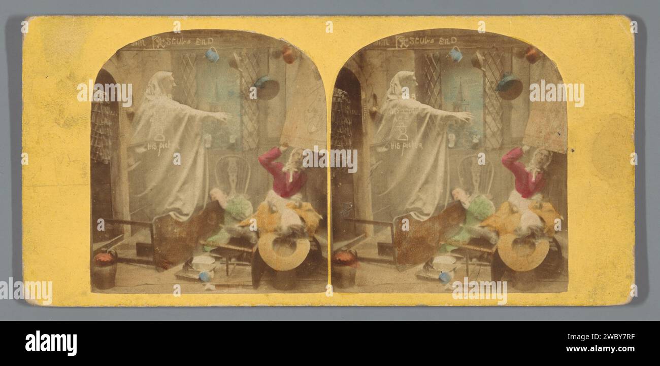 Ghost Materialisation Stereograph ghost hi-res stock photography and images - Alamy