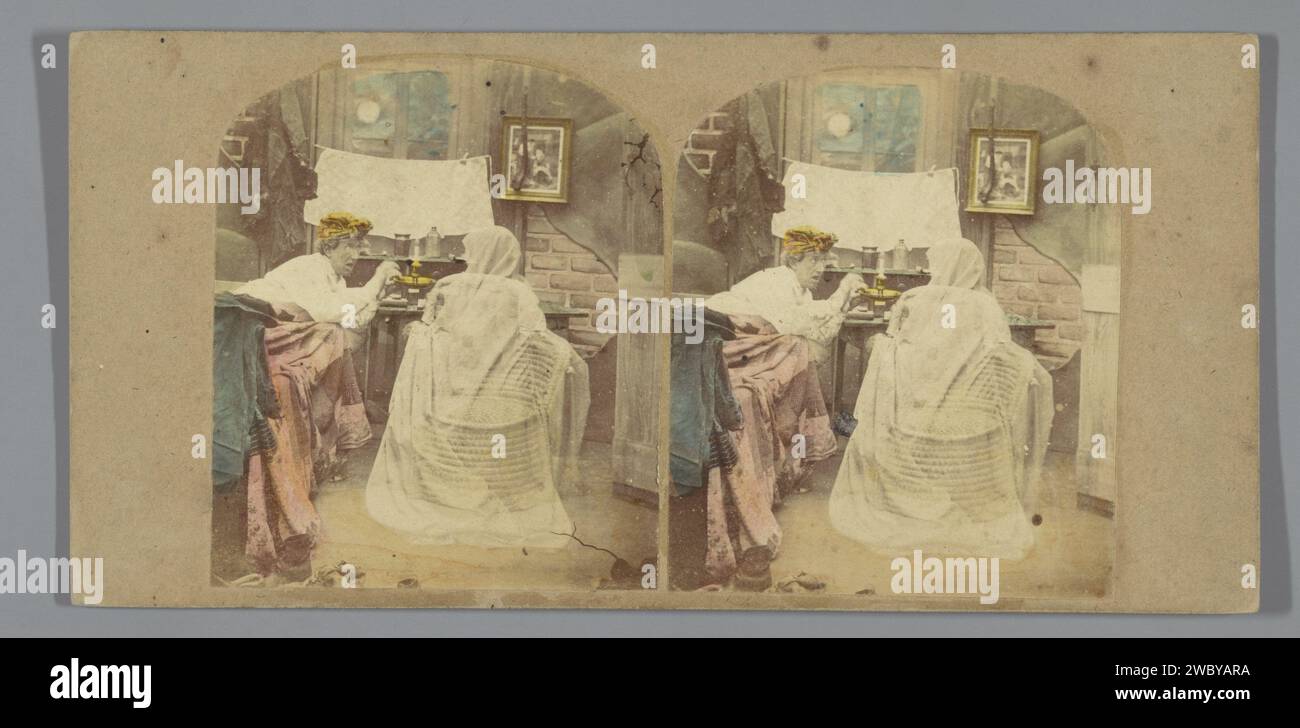 Ghost Materialisation Stereograph ghost hi-res stock photography and images - Alamy