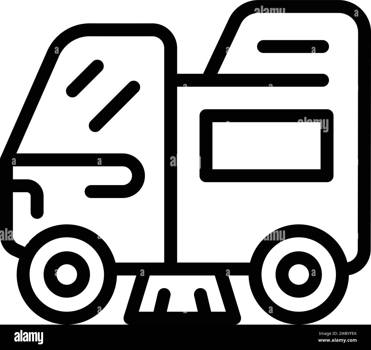 Mechanical sweeping Black and White Stock Photos & Images Alamy