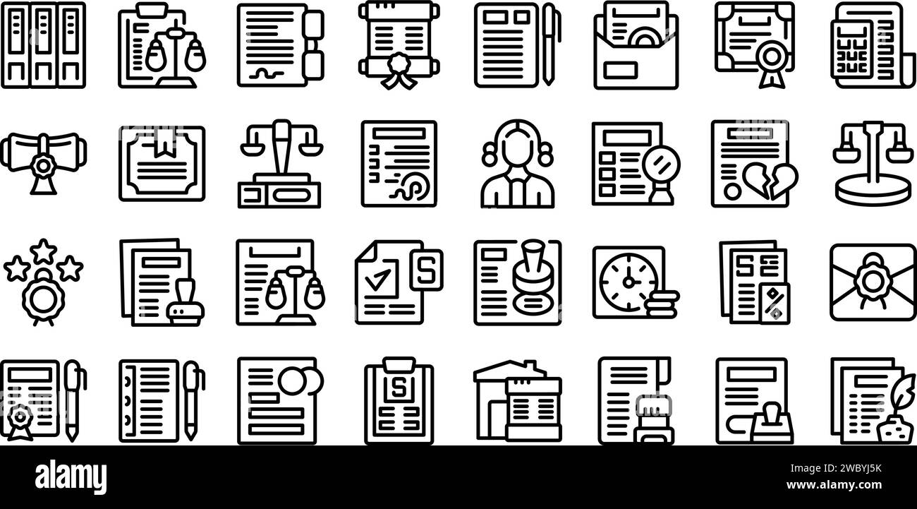Notarial office notary lawyer Black and White Stock Photos & Images - Alamy