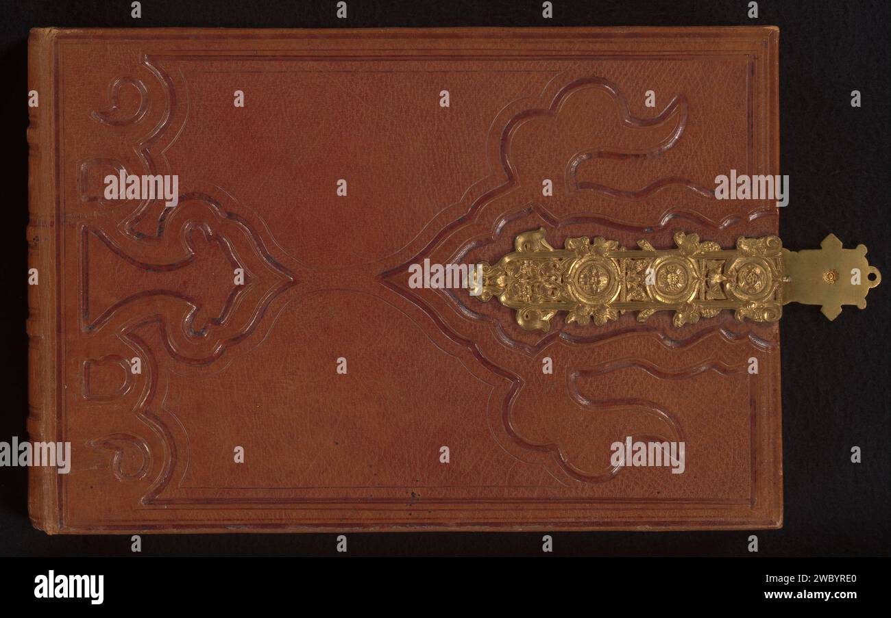 Photo album (empty), Anonymous, 1860 - 1900 Photo album with thirty ...