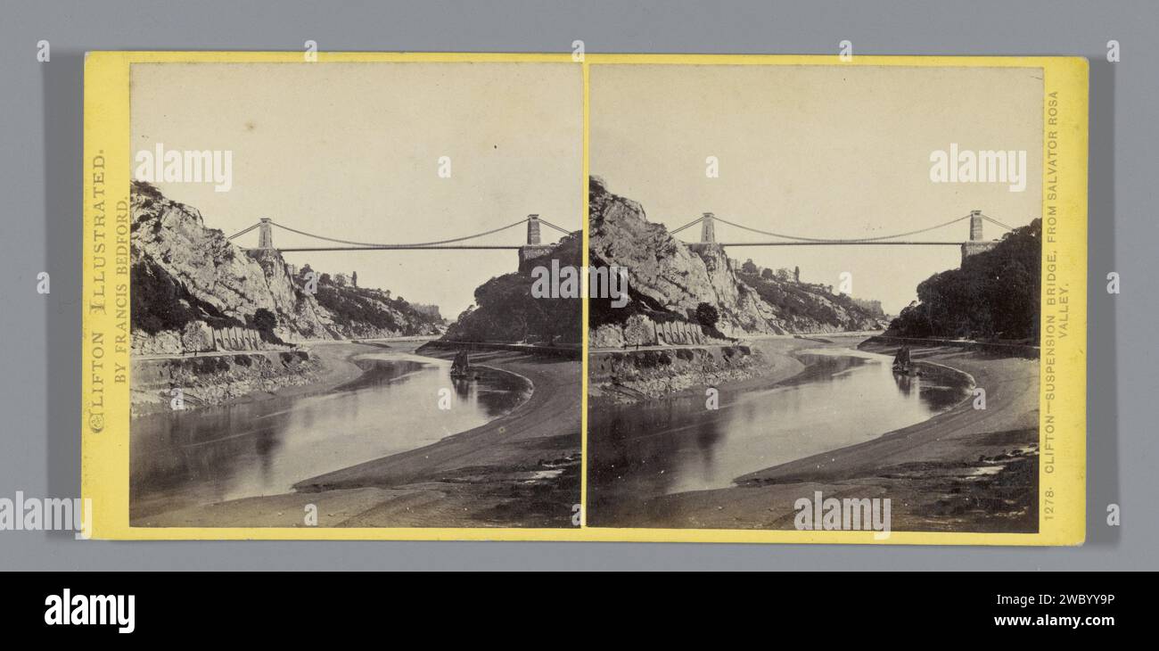 View of the Clifton Suspension Bridge, Francis Bedford, c. 1850 - c ...