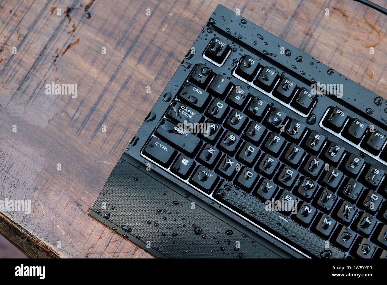 HCMC, VN Dec 2023. Corsair keyboard waterproof Stock Photo Alamy