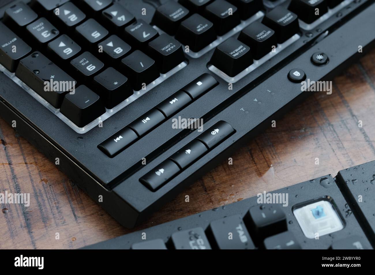 HCMC, VN Dec 2023. Corsair keyboard waterproof Stock Photo Alamy