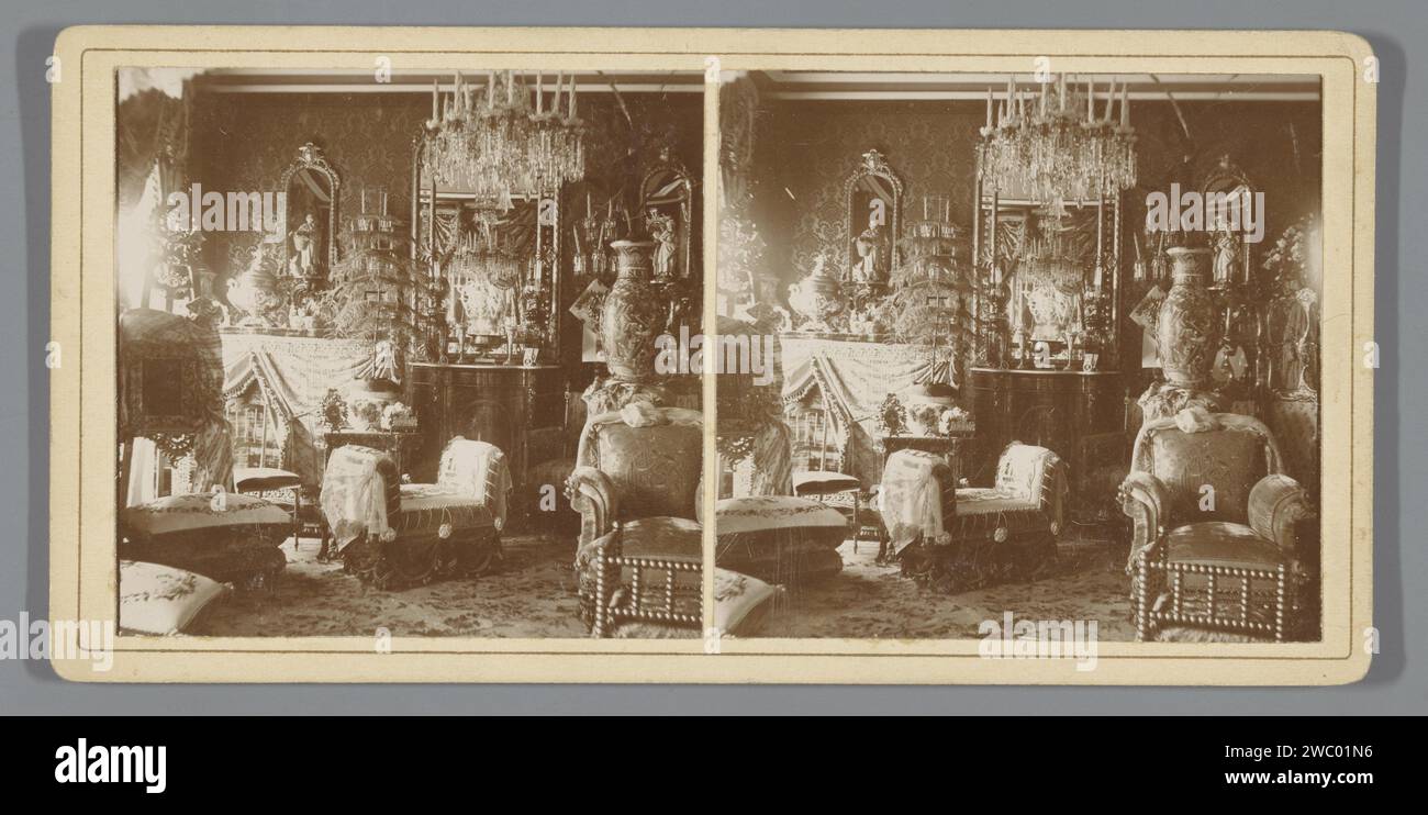 Old Anonymous Building Interior Design Inspiration Reference: Interior Of A Home Anonymous 1873
