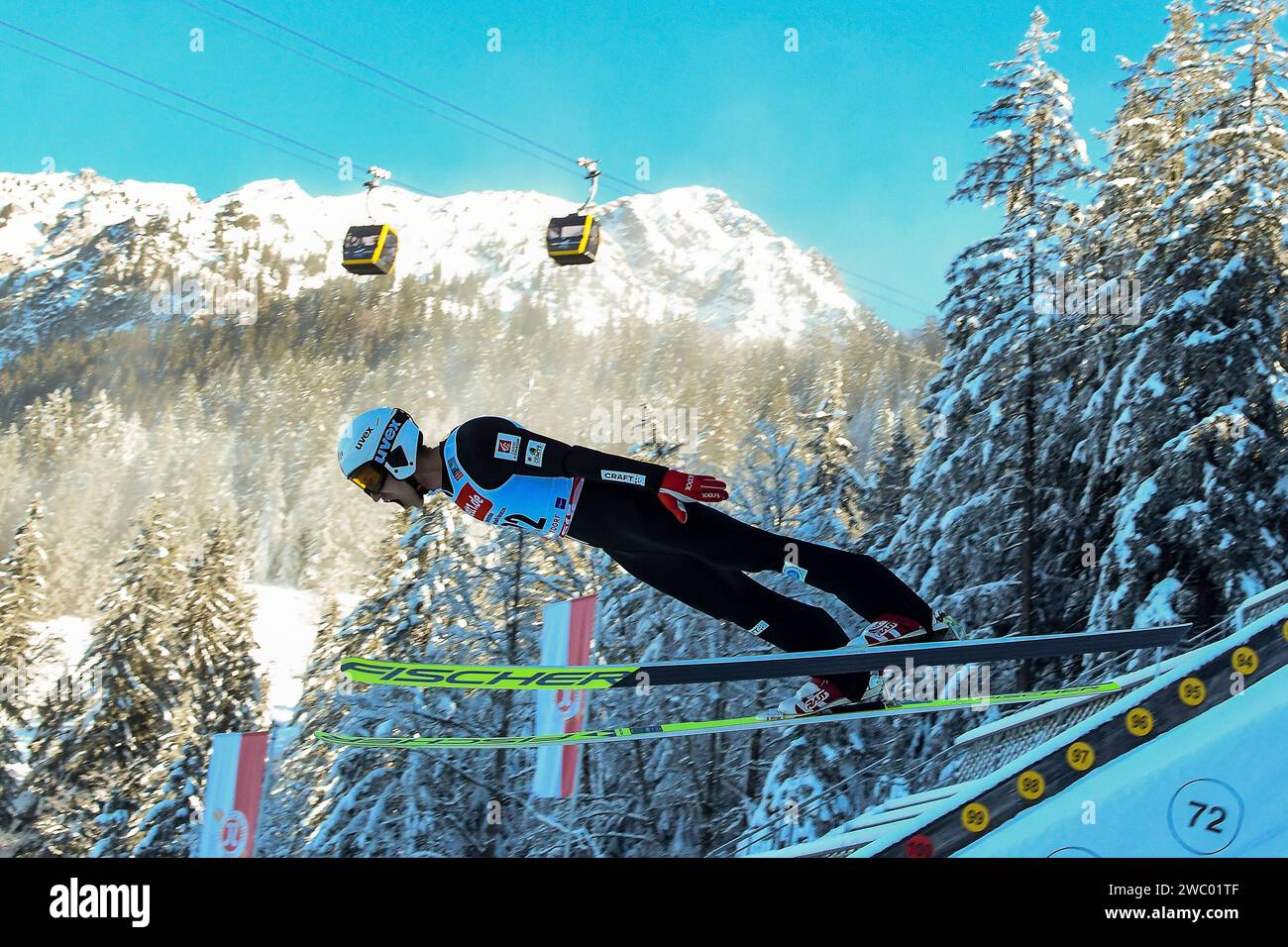 Oberstdorf, Deutschland. 12th Jan, 2025. 12.01.2025, Orlen Arena
