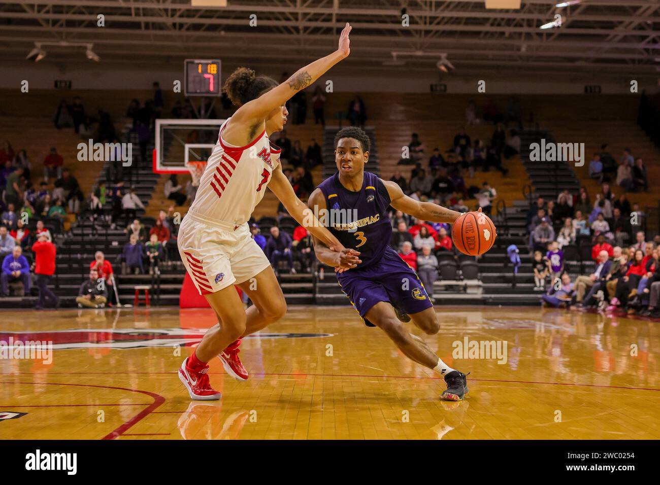 Poughkeepsie, New York, USA. 12th Jan, 2024. During the MAAC conference