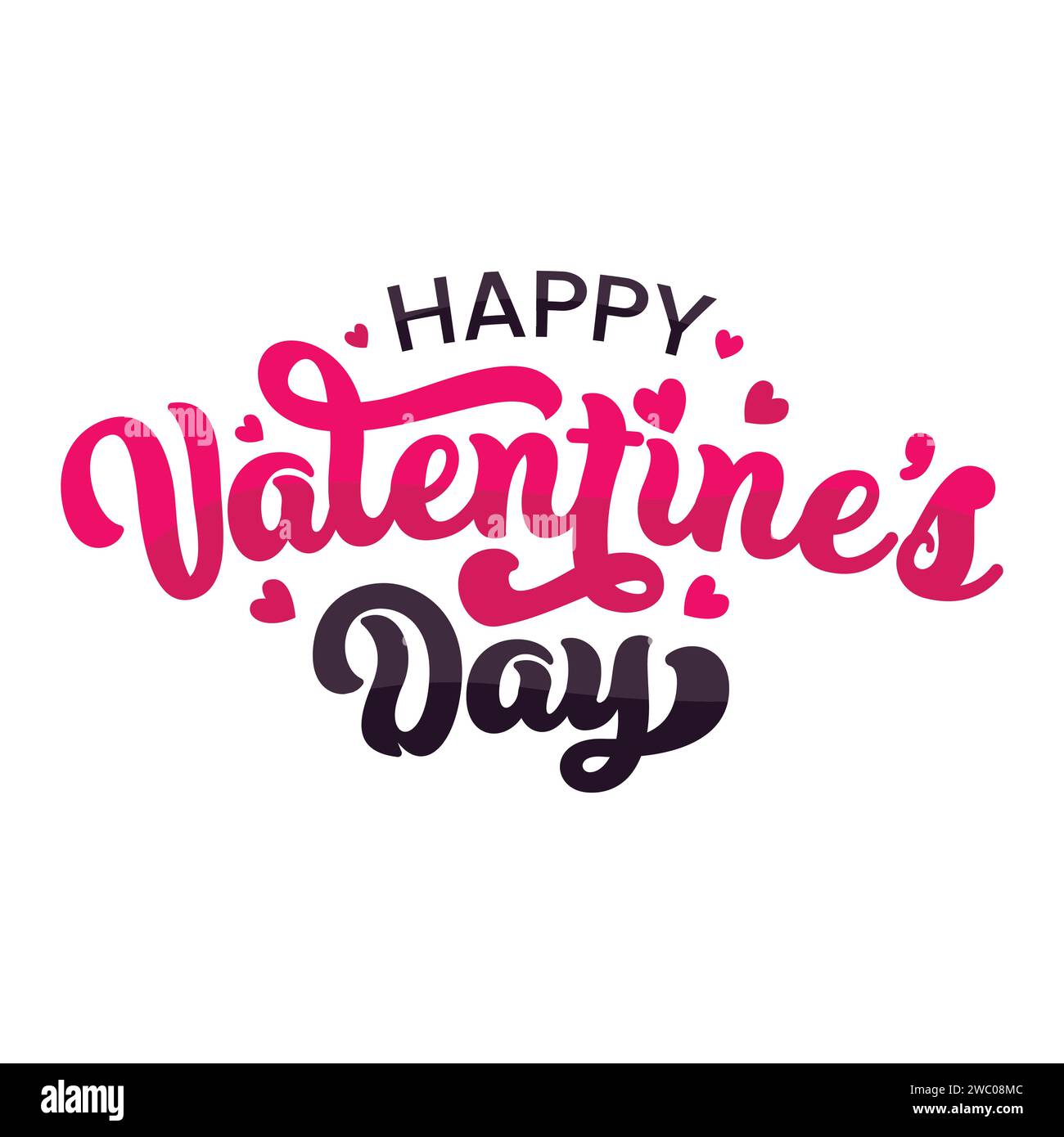 Red heart message Stock Vector Images - Alamy