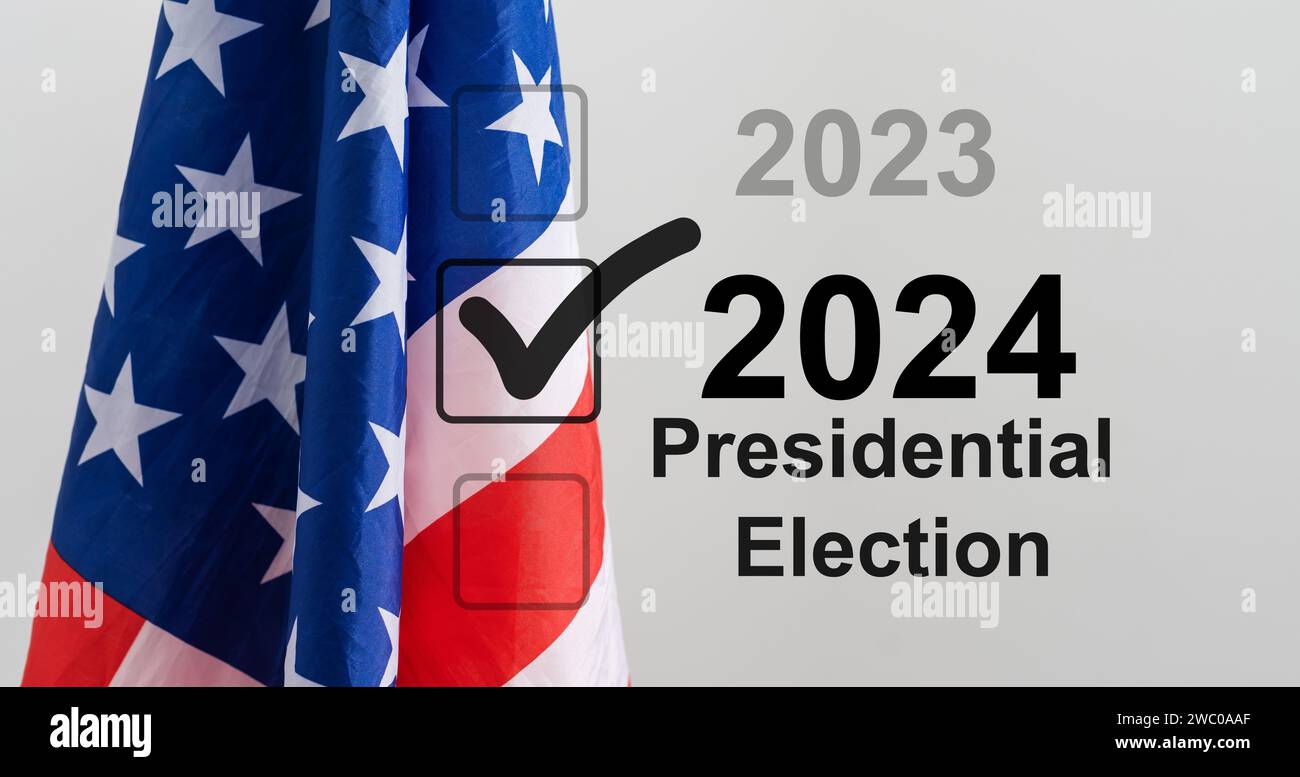 2024 presidential election year in United States as illustration ...