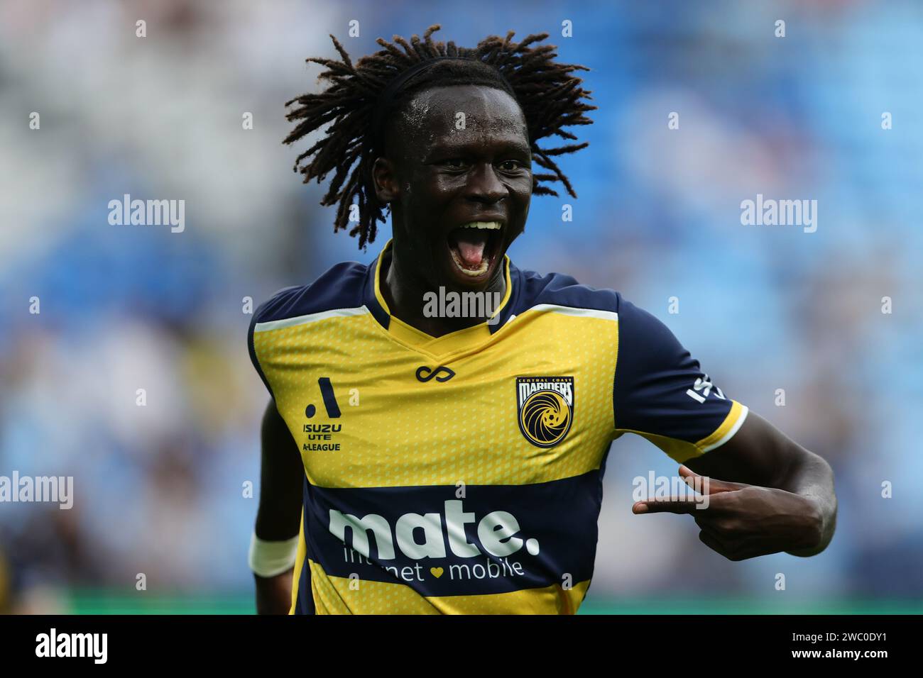 Sydney, Australia. 13th Jan, 2024. Jing Reec of Central Coast Mariners