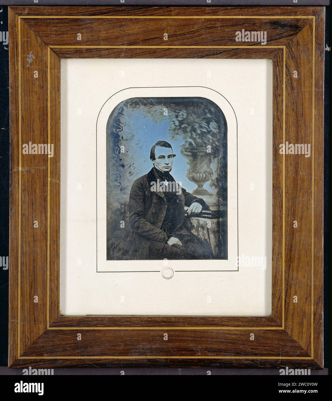 Portrait of an unknown man, LouisAuguste Bisson, 1843 photograph