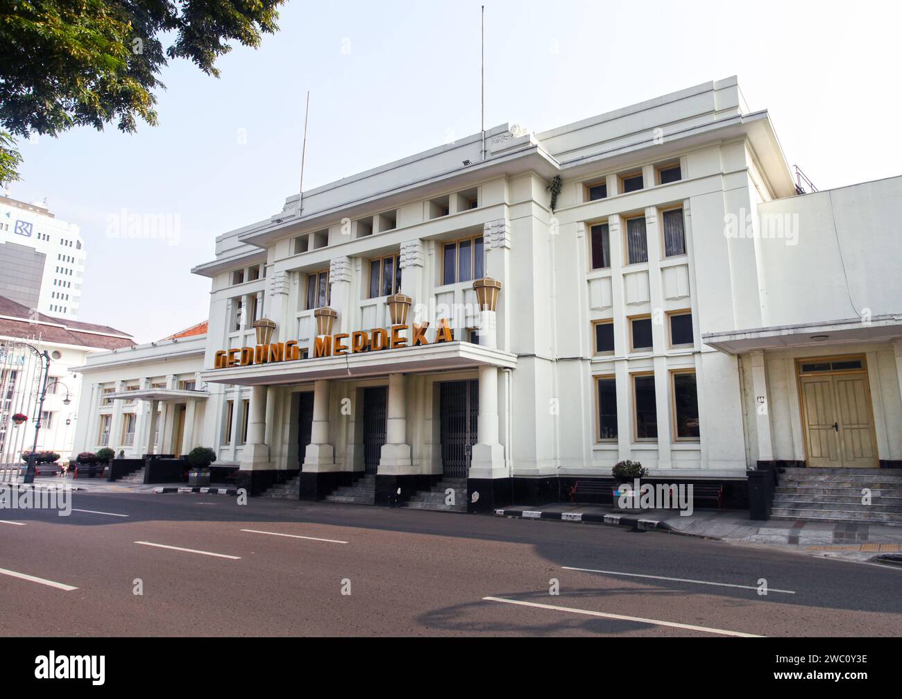 Gedung Merdeka, (Freedom Building) part of the Meseum of the Asia