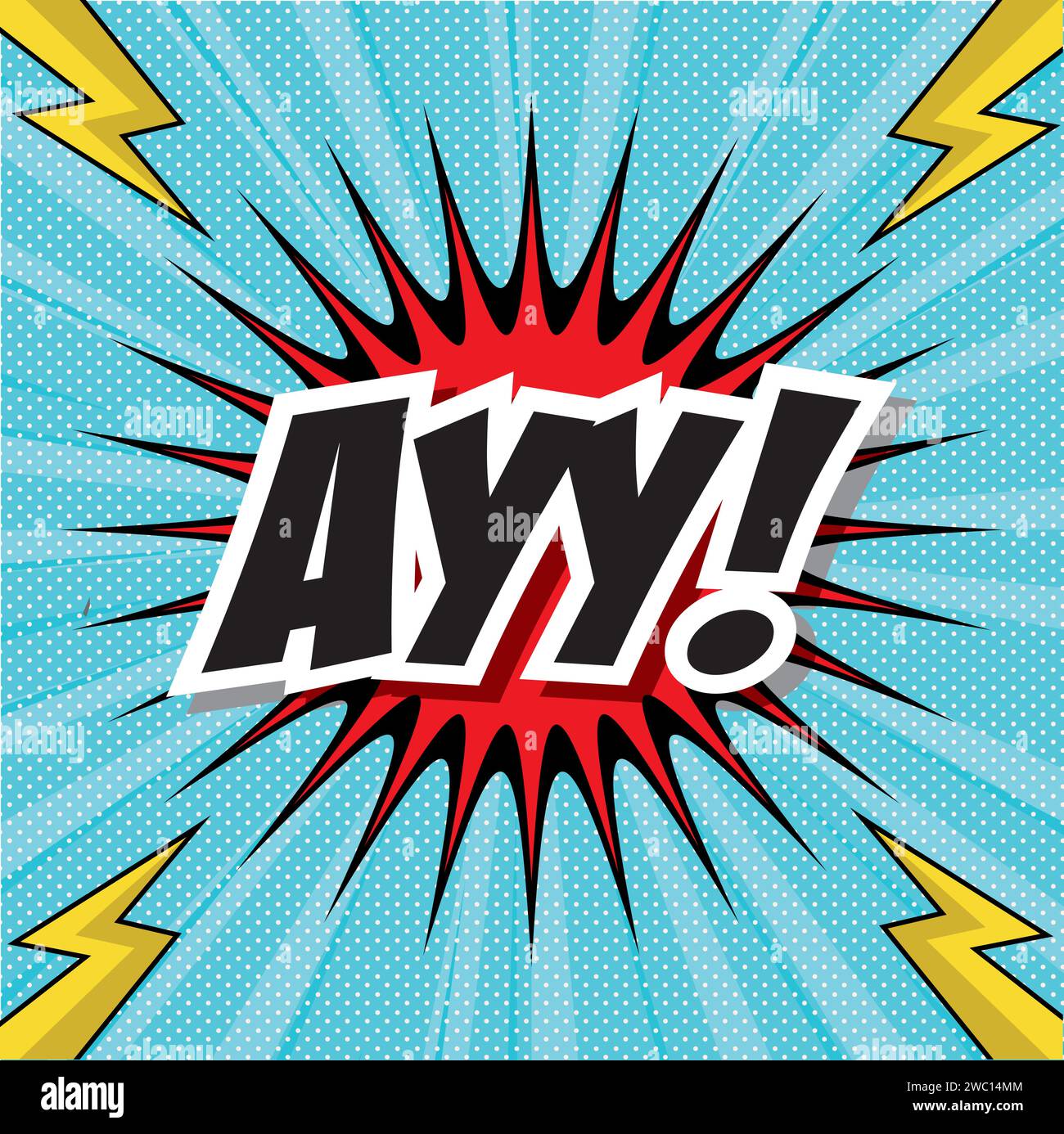 bubble speech OMG text pop art style vector image Stock Vector