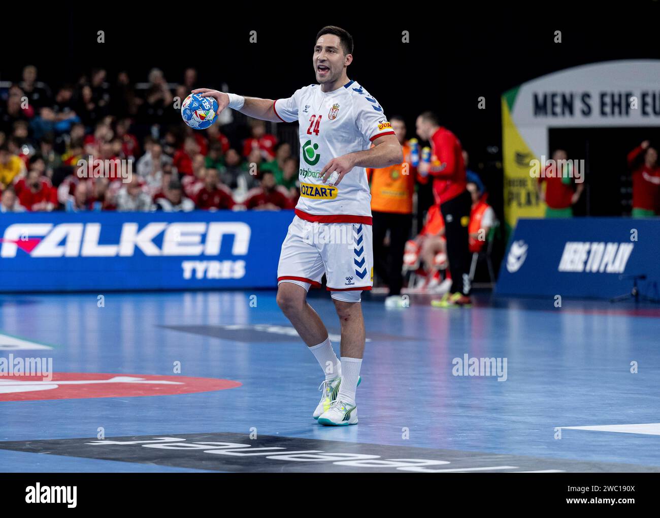 Muenchen, Deutschland. 12th Jan, 2025. Lazar Kukic (Serbien/Serbia, 24