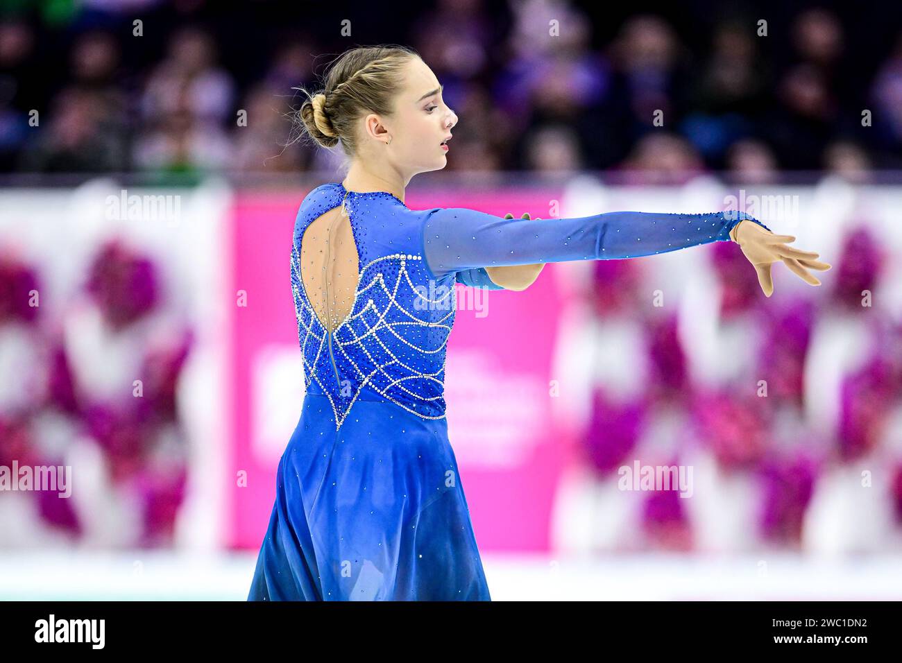 Barbora VRANKOVA (CZE), during Women Free Skating, at the ISU European