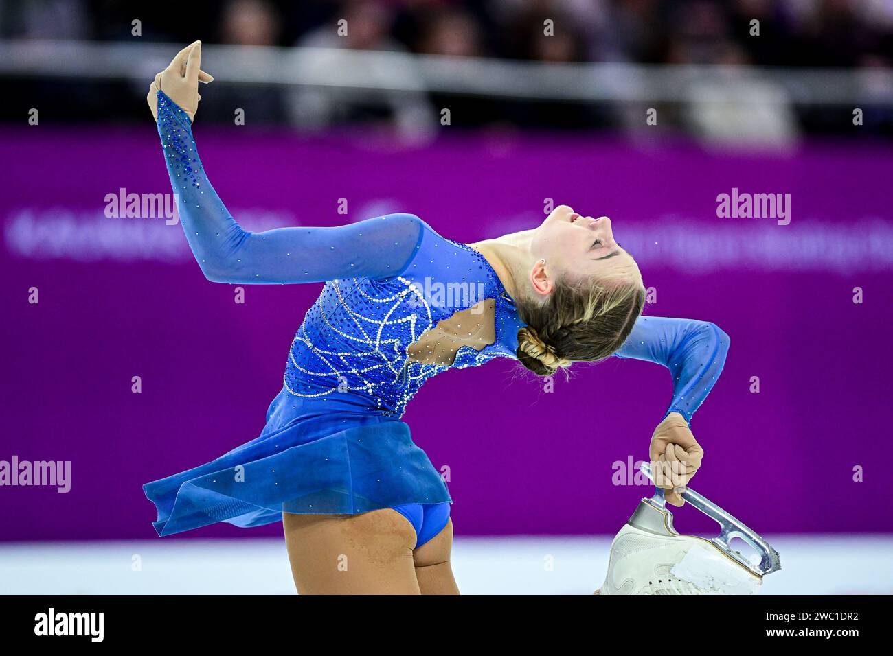Barbora VRANKOVA (CZE), during Women Free Skating, at the ISU European