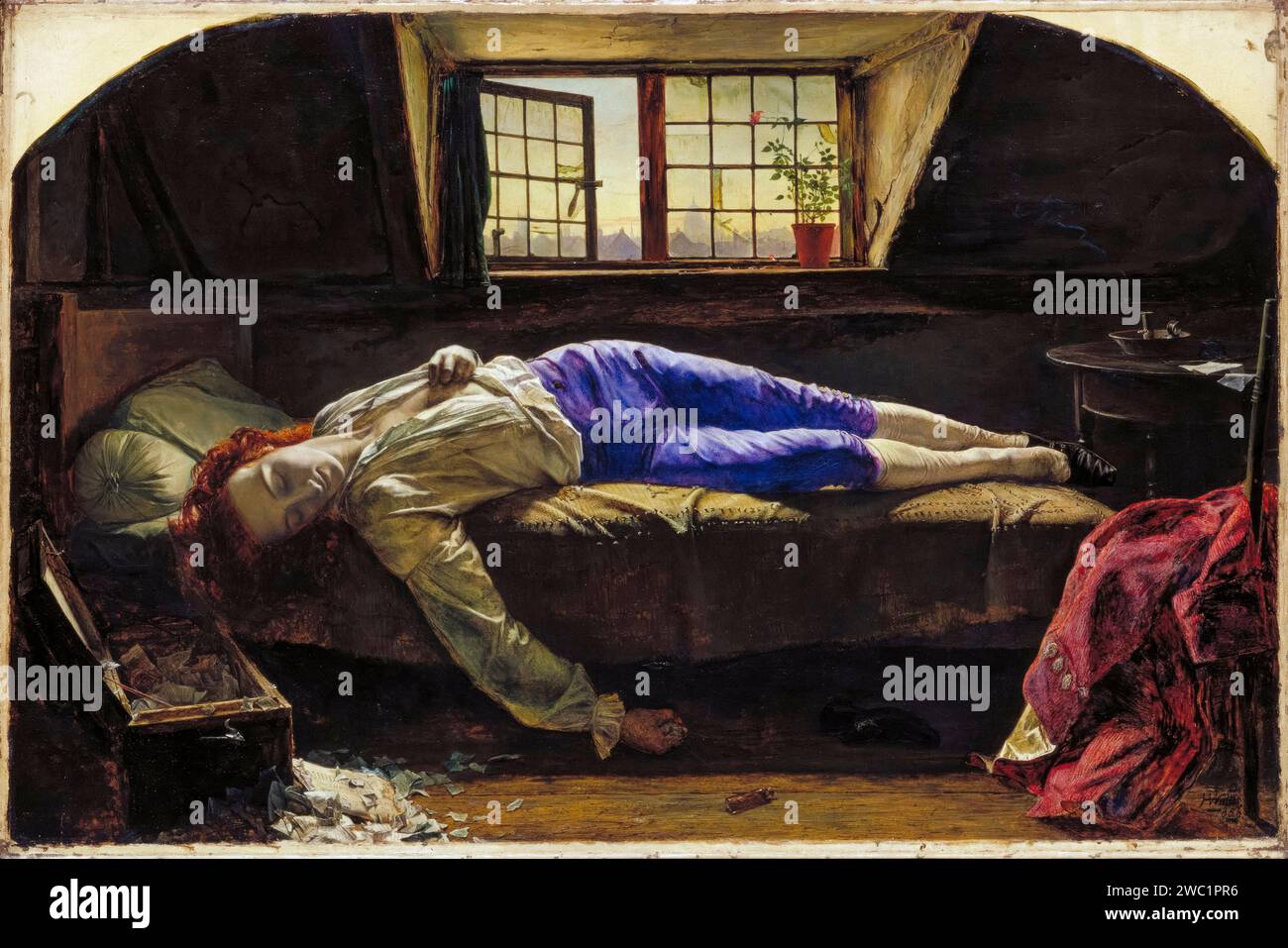 Death of thomas chatterton hires stock photography and images Alamy