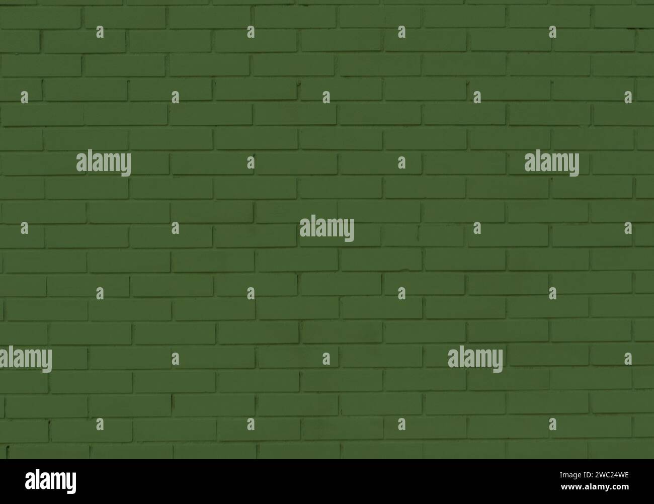 Green brick wall abstract texture background Stock Photo - Alamy