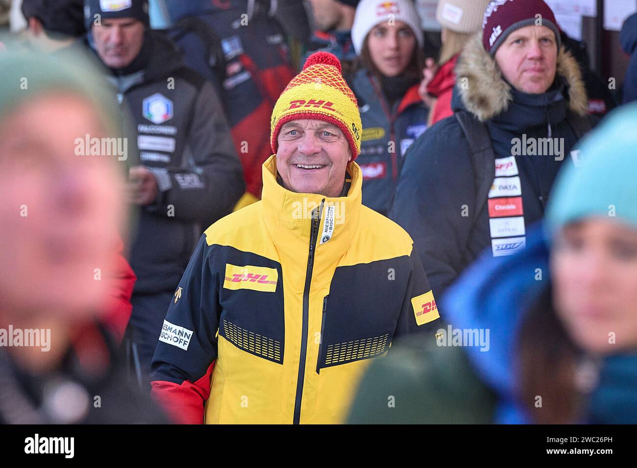 Innsbruck, Österreich 13. 14. Januar 2024 Eberspächer Rennrodel