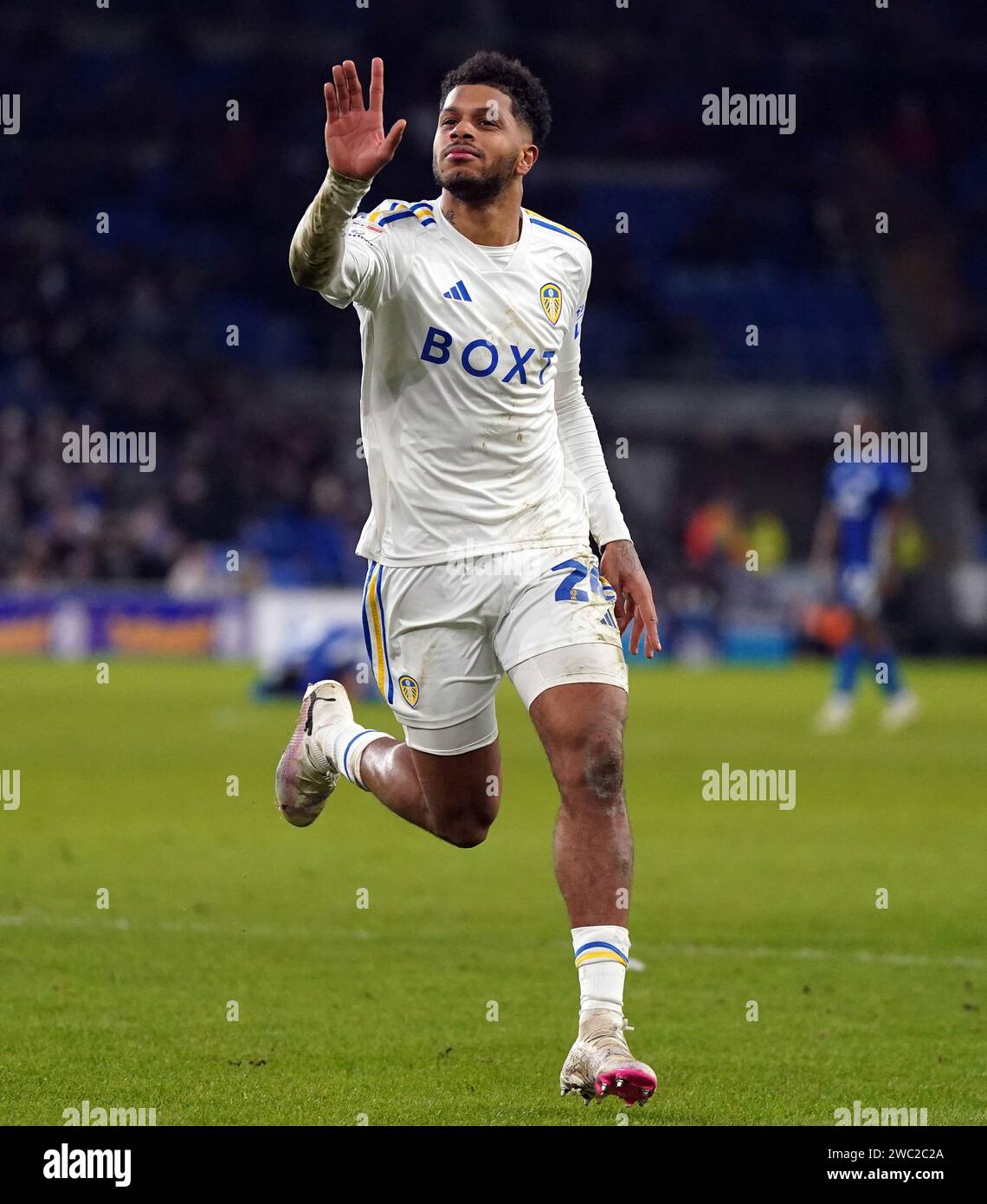 Georginio Ritter Leeds United's Georginio Rutter celebrates scoring his sides third goal ...