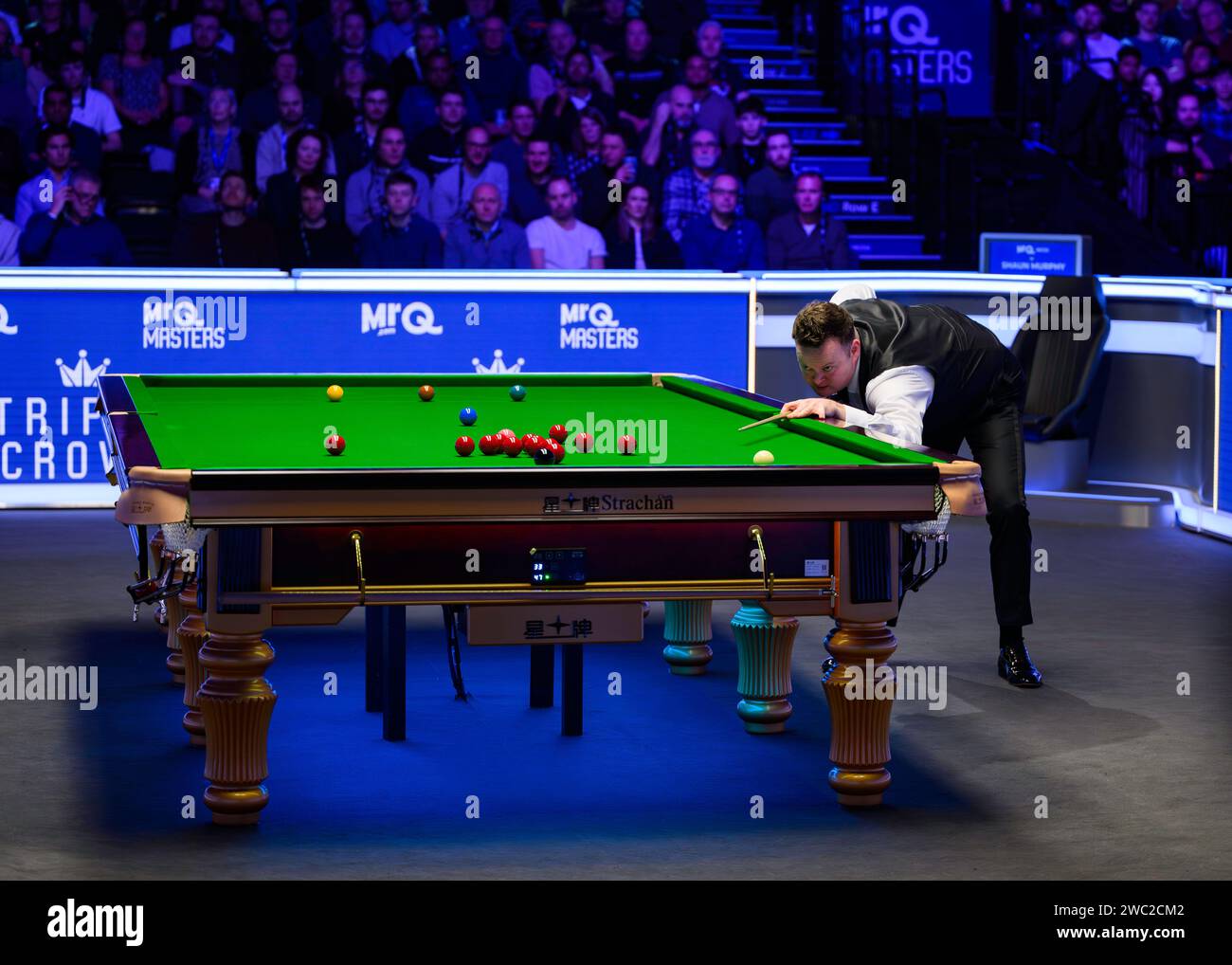 LONDON, UNITED KINGDOM. 13th Jan, 2024. Shaun Murphy in Semi Finals