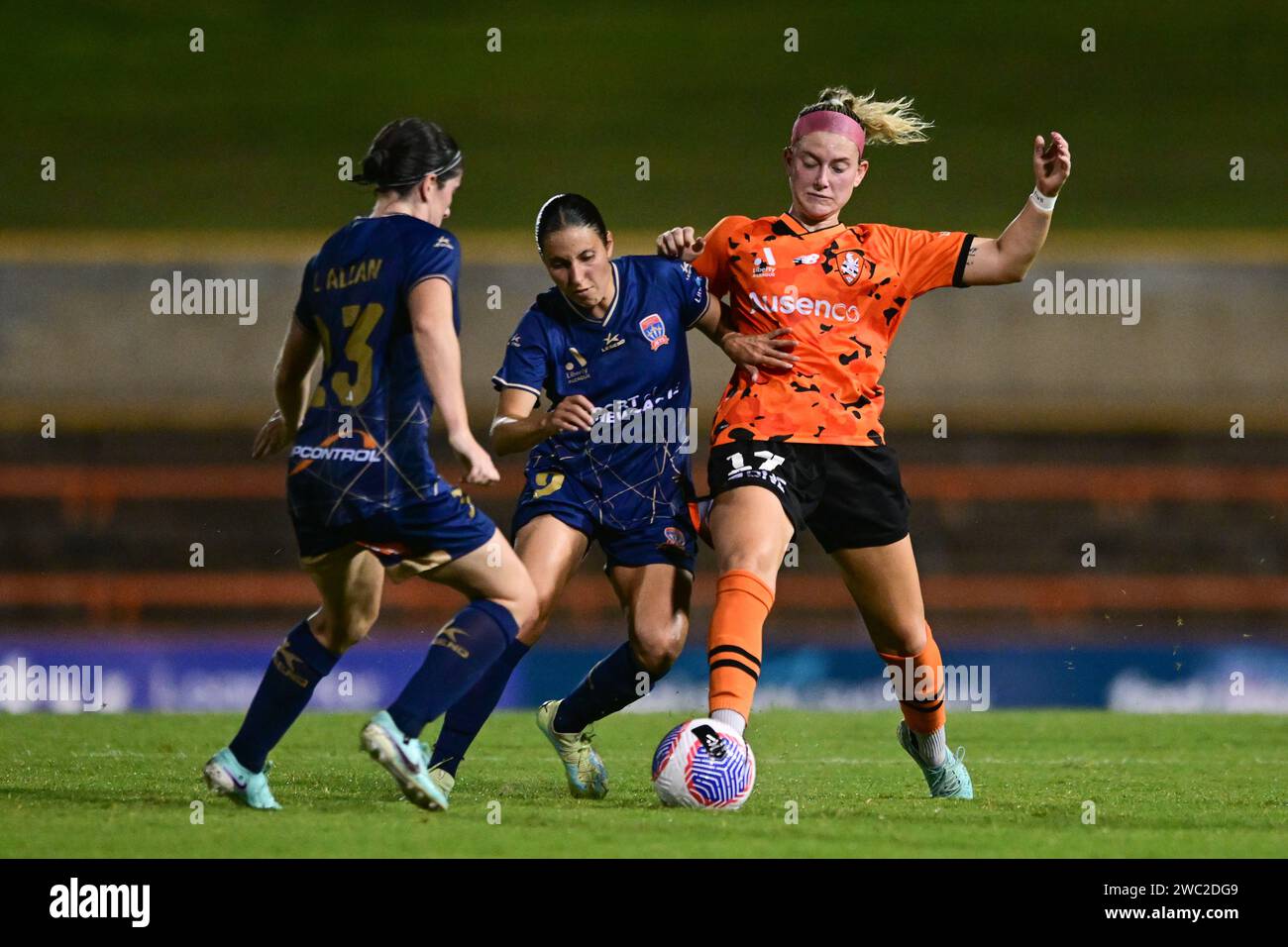 Lilyfield, Australia. 13th Jan, 2024. Lauren Allan (L), Melindaj