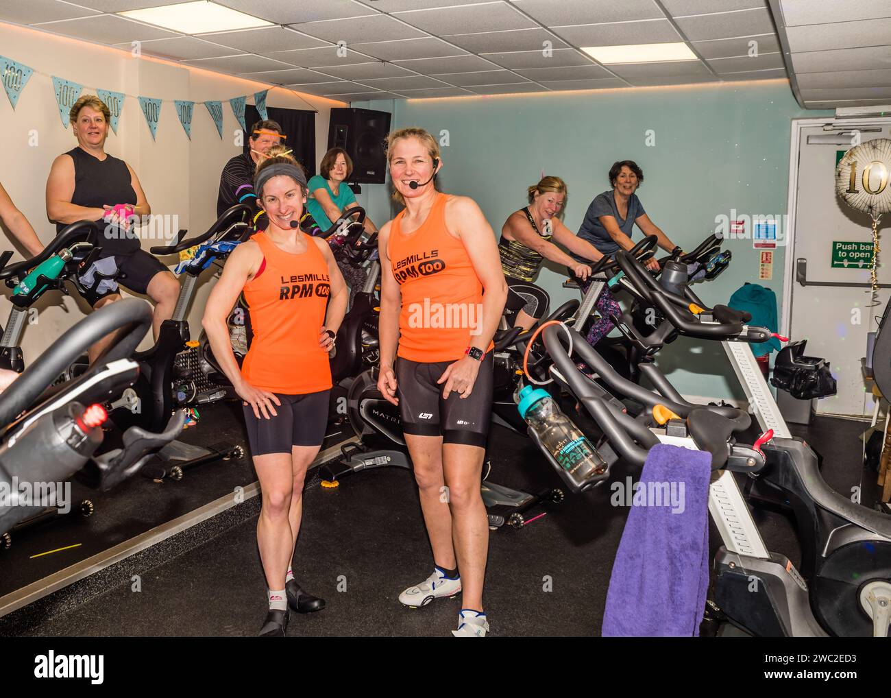 Cranford Sports Centre Cycle Club Anniversary Stock Photo Alamy