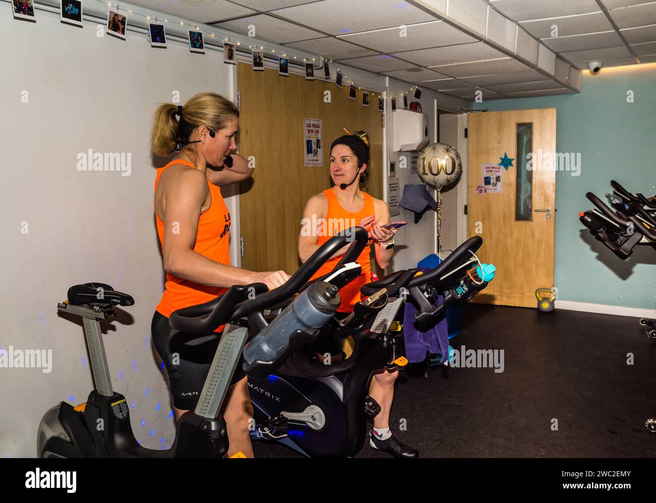 Cranford Sports Centre Cycle Club Anniversary Stock Photo Alamy