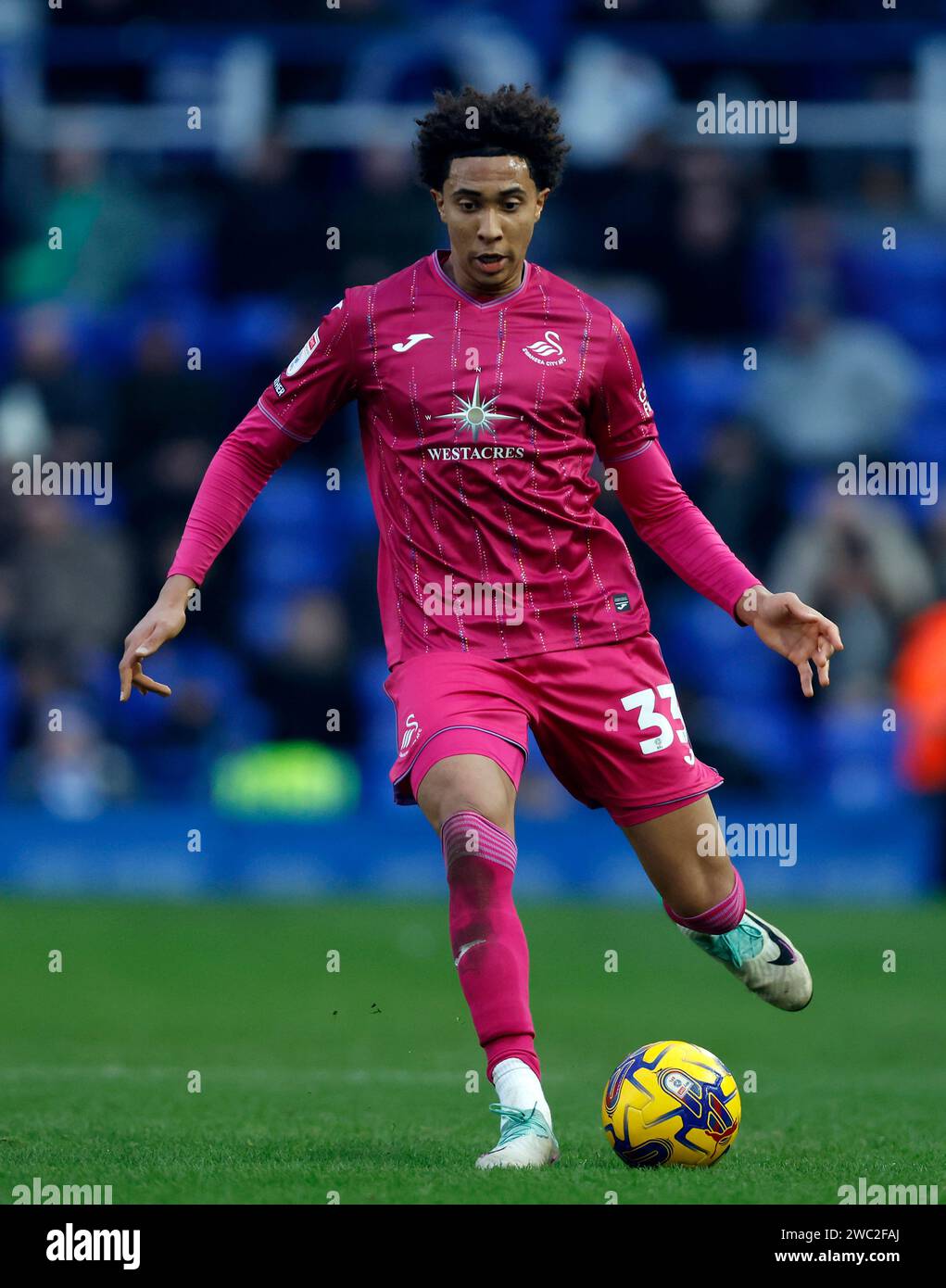 Swansea City's Bashir Humphreys during the Sky Bet Championship match