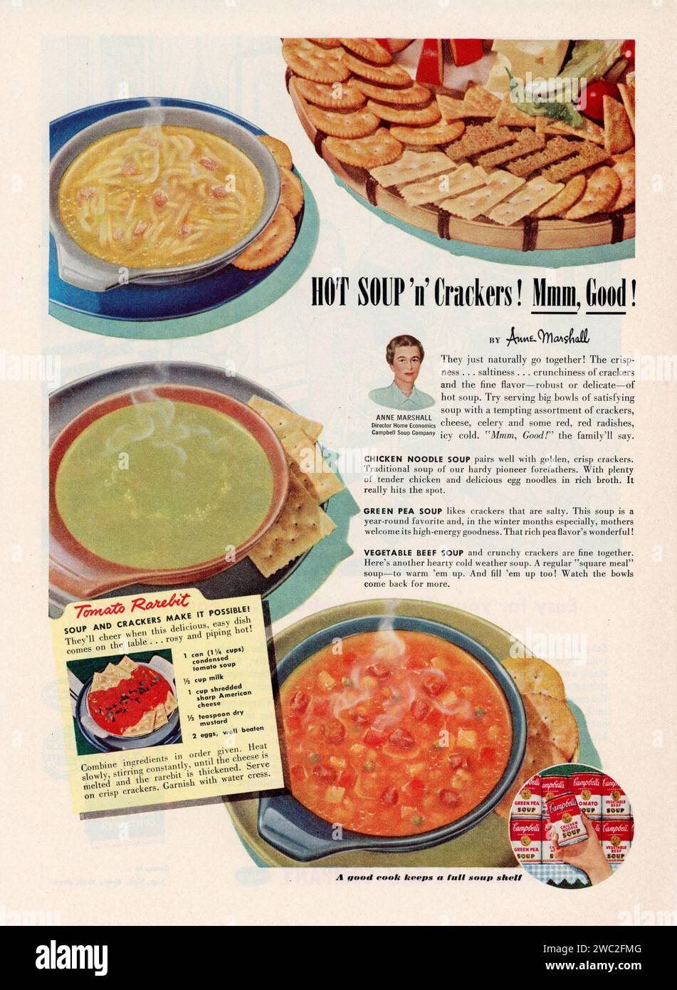 Vintage "Good Housekeeping" March 1953 Magazine Advert, USA Stock Photo Alamy