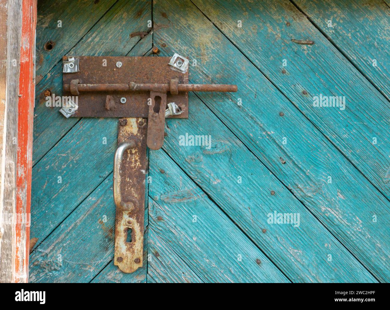 Old deadbolt hires stock photography and images Alamy