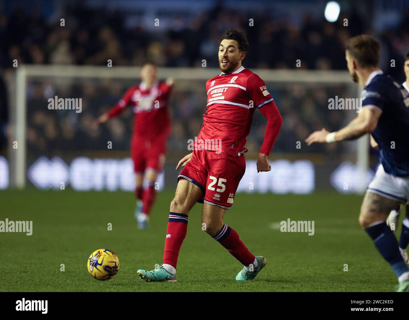 The Den, Bermondsey, London, UK. 13th Jan, 2024. EFL Championship ...