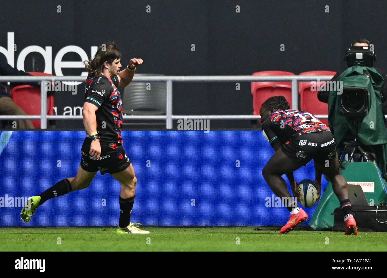 Ashton Gate, Bristol, UK. 13th Jan, 2024. Investec Champions Cup Rugby